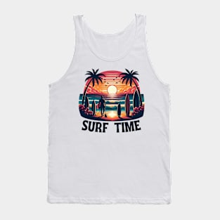 Surfing Surf time Tank Top